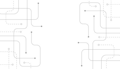 Technology abstract background with circuit board texture. Creative idea AI banner. Internet technology. Tech concept for poster, header, web banner, website, presentation.