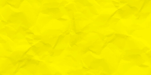 yellow paper cardboard texture background. crumpled yellow paper. Paper texture, a sheet of yellow color wrinkled paper. 