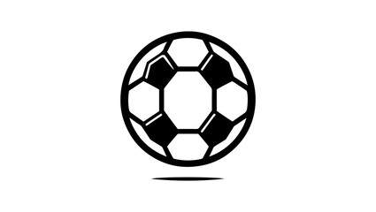 soccer ball, baseball, football vector logo icon in black color