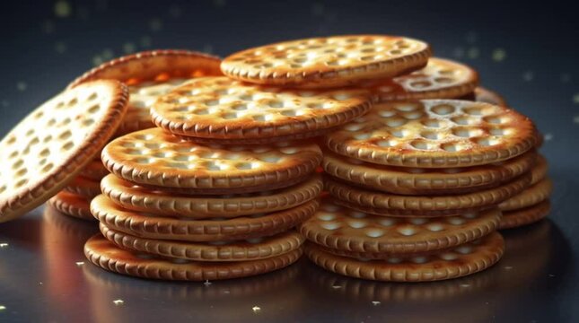 stack of cookies