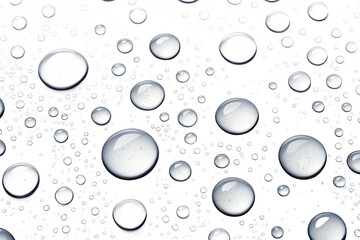 Abstract Water Droplets Background  Clean, Pure, and Refreshing Texture