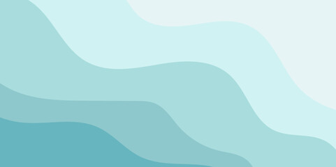 Vector Blue Wave Abstract Background.