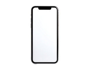 Contemporary portable device showcasing a pristine, empty display ready for digital information.