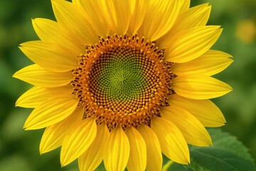 A Sunflower's Radiant Beauty