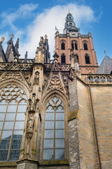 Roman Catholic Cathedral Church of St. John (Sint-Janskathedraal) of 's-Hertogenbosch (Den Bosch), the Netherlands.