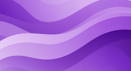 Fototapeta premium Abstract Purple Wave Background: Serene Shades of Violet