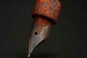 Fototapeta premium The Story of a Rusty Fountain Pen