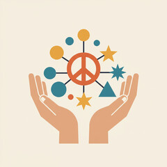 Peace and Unity – Vector Illustration