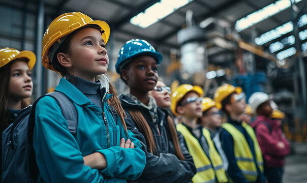 Engaging youth in circular economy innovation industrial facility educational content collaborative environment future impact