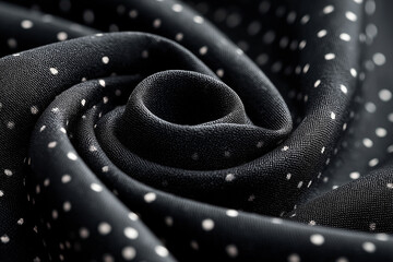 Fototapeta premium A Pattern of abstract random pokadot geometry cloth texture