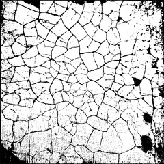 Abstract background texture of cracked earth. Hand-drawn vector lines form an organic, fractured pattern, adding natural detail and visual interest to modern graphic designs.