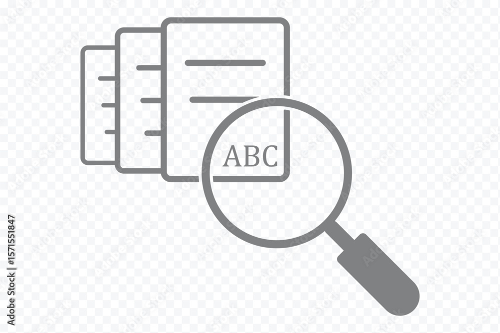 Poster minimalist file checkmark illustration for data verification and approval. checklist document icon w