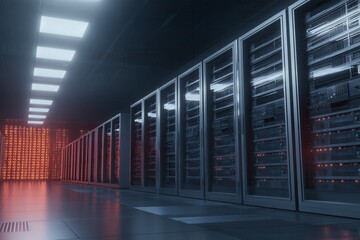 computer network server room