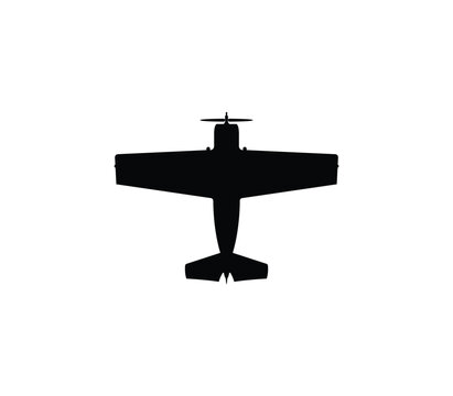 F4F	Wildcat (Grumman) fighter jet icon. us army symbol. isolated vector image for military concepts, infographics and web design, Heritage of U.S. Air Force Fighters