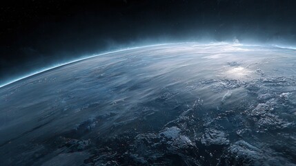 earth in space