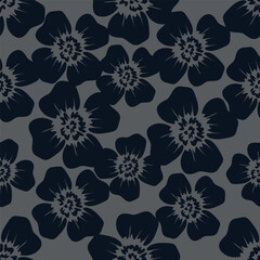 seamless pattern with flowers