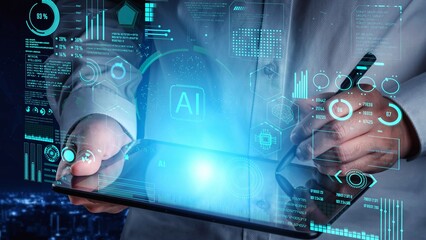 AI Assistant Brain Processor with LLM Technology, Big Data, Machine Learning, Generative AI for...