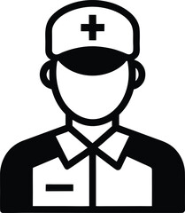 Medical Professional Healthcare Worker Icon