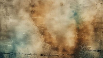 Abstract dirt, dust and film grain texture overlay for retro aging effect with space for video and image editing use