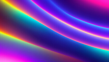 Fototapeta premium Abstract glowing colorful neon background