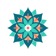 mandala art illustration vector