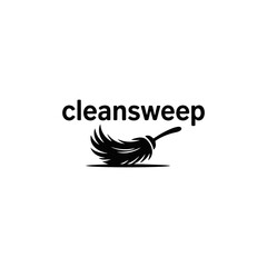 Fototapeta premium Home cleaning logo vector design