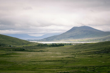 Fototapeta premium mountain landscape with clouds