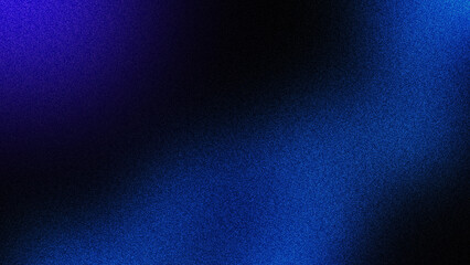 Abstract Blue Gradient Texture: Dark to Bright, Noise Effect, Digital Background