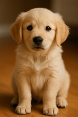 Golden retriever puppy.