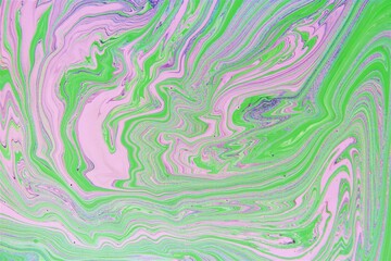 Abstract creative marble pattern texture. Traditional art of Ebru marbling