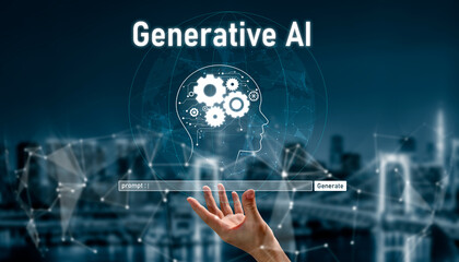 AI assistant with LLM, big data, machine learning, and generative AI powers prompt engineering and...