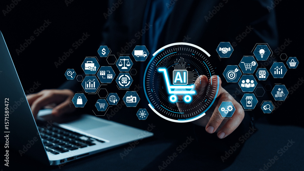 Poster ai transforms ecommerce by enabling smart product recommendations, ai automated shopping decisions, 