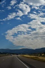 Fototapeta premium road to the sky