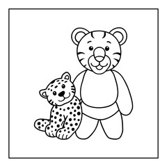 hand drawn coloring pages for kids