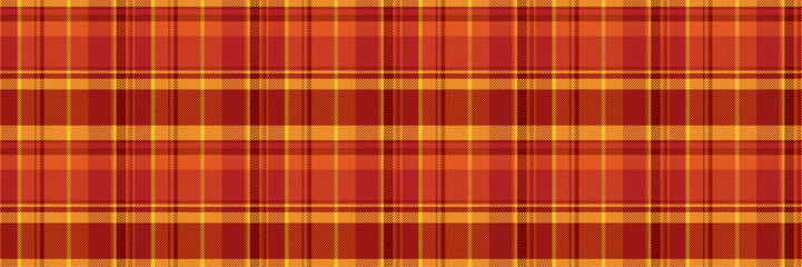 Warm autumnal plaid pattern.  Rich red and gold hues create a cozy, textured design perfect for fallthemed projects, textiles, or website backgrounds.