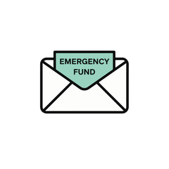 Emergency Fund Concept.