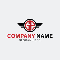 GP Business logo design