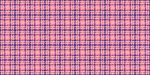Feminine pattern seamless tartan, dining plaid vector check. Layout background texture fabric textile in red and violet colors.