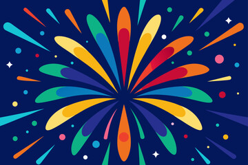 abstract background with stars