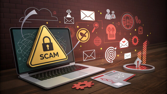 Detecting online scams and phishing attacks: a guide to staying safe from fraud and identity theft