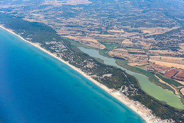 Veduta aerea spiaggia di Platamona