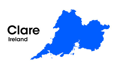 clare ireland map