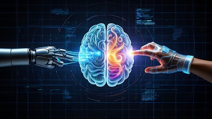 Digital Brain Connection: AI Interaction with Human Intelligence, The Fusion of Minds: Exploring the Intersection of Technology and Cognition