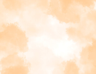 Peach Watercolor Background: Pastel Texture for Design Projects