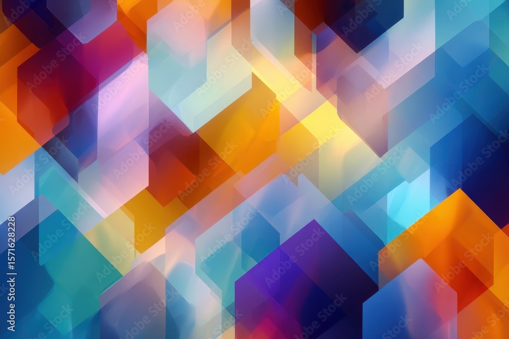 Poster abstract texture background showcasing colorful geometric shapes and intricate patterns creating a v