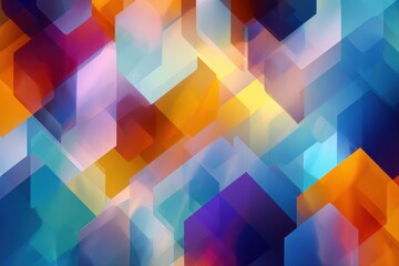 Abstract texture background showcasing colorful geometric shapes and intricate patterns creating a vibrant visual experience filled with harmony and depth