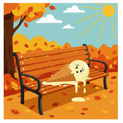Ice Cream Bench