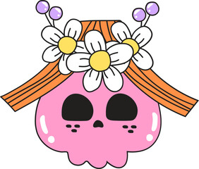 Adorable ghost has a love for books and a cozy Halloween feel