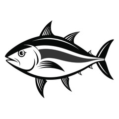 Obraz premium Black and white illustration of a stark object with geometric elements isolated on white background