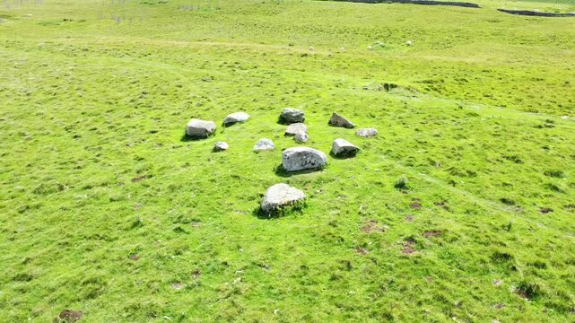 Iron Hill South Stone Circle, near Shap, Penrith, Cumbria, UK